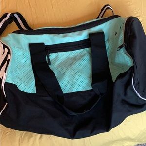 VS pink duffel bag